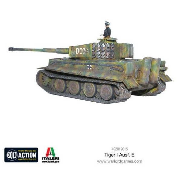 Bolt Action - Germany - Tiger I Ausf.E Heavy Tank Plastic Box Set