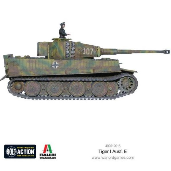 Bolt Action - Germany - Tiger I Ausf.E Heavy Tank Plastic Box Set