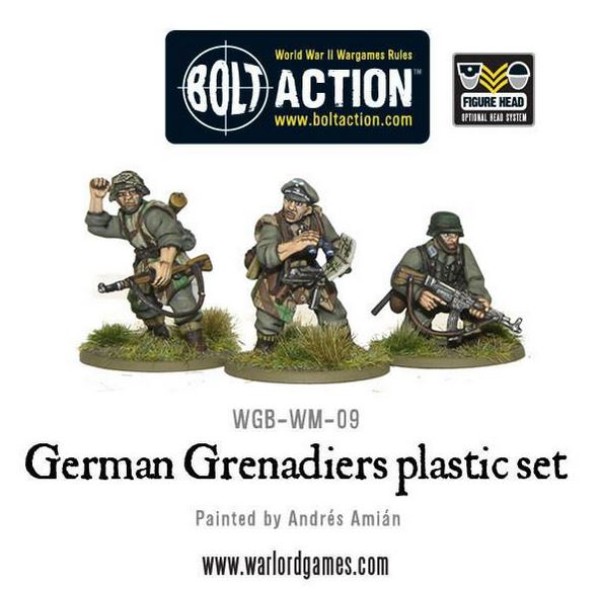 Bolt Action - Germany - German Grenadiers - plastic box set