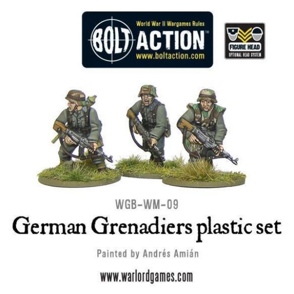 Bolt Action - Germany - German Grenadiers - plastic box set