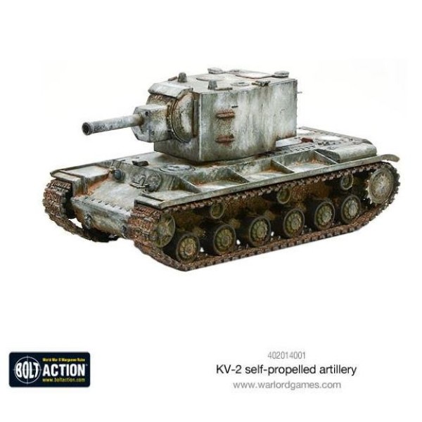 Bolt Action - Soviet - KV1/2 Heavy Tank Plastic Box Set