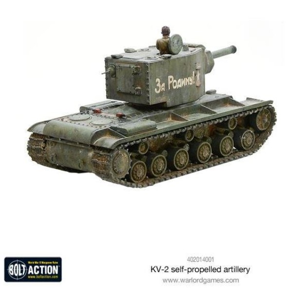 Bolt Action - Soviet - KV1/2 Heavy Tank Plastic Box Set