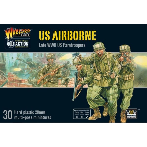 Bolt Action - US - US Airborne Plastic Boxed Set