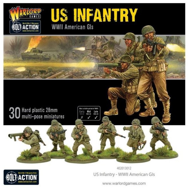 Bolt Action - US - (NEW) US Infantry - WWII American GIs