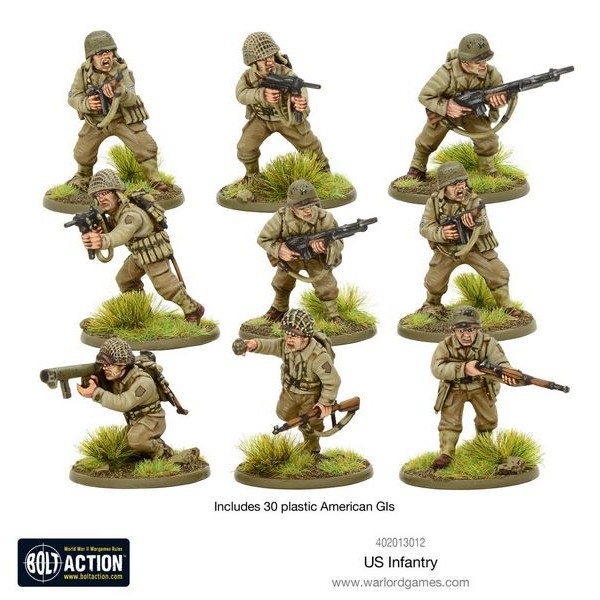Bolt Action - US - (NEW) US Infantry - WWII American GIs