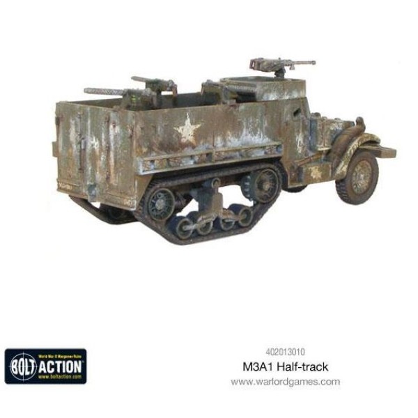 Bolt Action - US - (NEW) M3A1 Half-track (plastic)