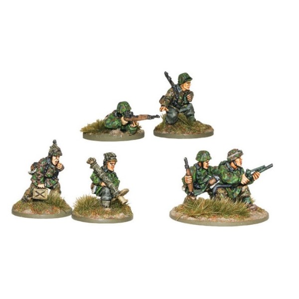 Bolt Action - Germany - Waffen SS Sniper, Flamethrower & Panzerschreck Teams