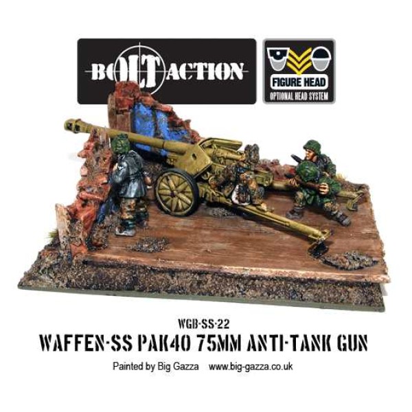 Bolt Action - Germany - Waffen SS 75mm PAK 40