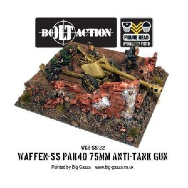 Bolt Action - Germany - Waffen SS 75mm PAK 40