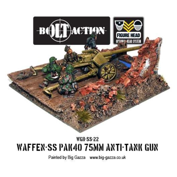 Bolt Action - Germany - Waffen SS 75mm PAK 40