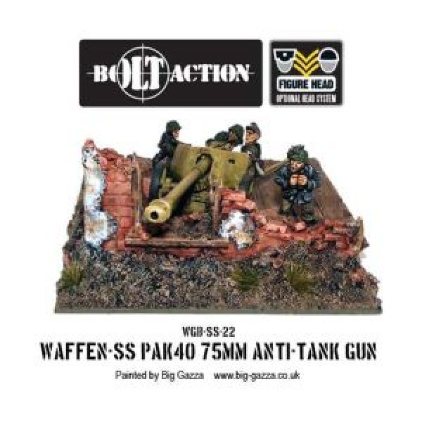 Bolt Action - Germany - Waffen SS 75mm PAK 40