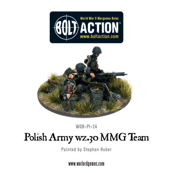 Bolt Action - Poland - wz.30 HMG Team