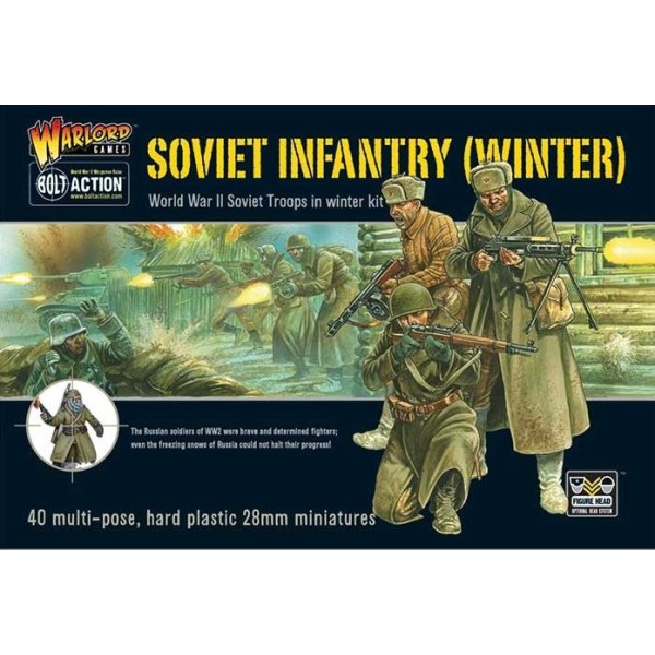 Bolt Action - Soviet - Winter Infantry - plastic box set