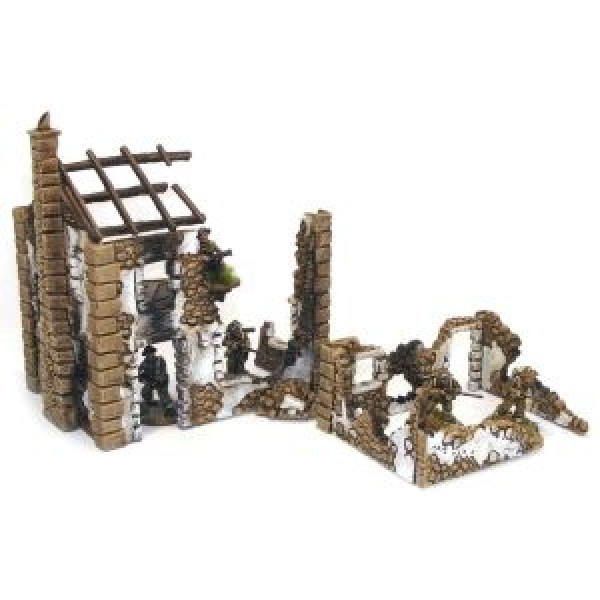 Bolt Action - Terrain - Ruined Hamlet