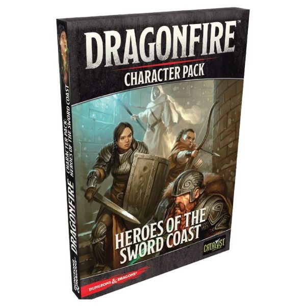 Dragonfire - D&D Deckbuilding Game - Heroes of the Sword Coast - Character Pack