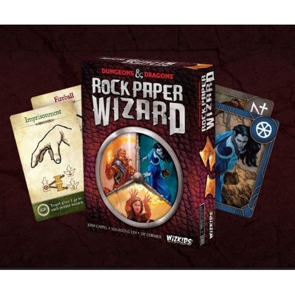 Clearance - Dungeons & Dragons - Rock Paper Wizard - Card Game