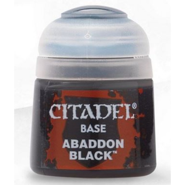 Citadel Base Paints - Abaddon Black