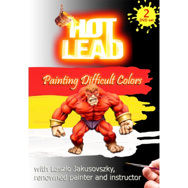 Clearance - Hot Lead DVD - Painting Difficult Colours