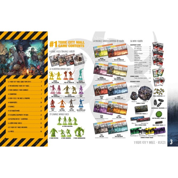 Zombicide - Toxic City Mall - Board Game Expansion