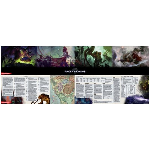 D&D - 5th Edition - Rage of Demons - DM Screen