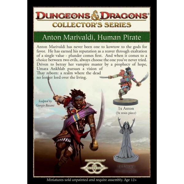 Clearance - D&D - Collector's Series - The Sundering - Anton & Umara