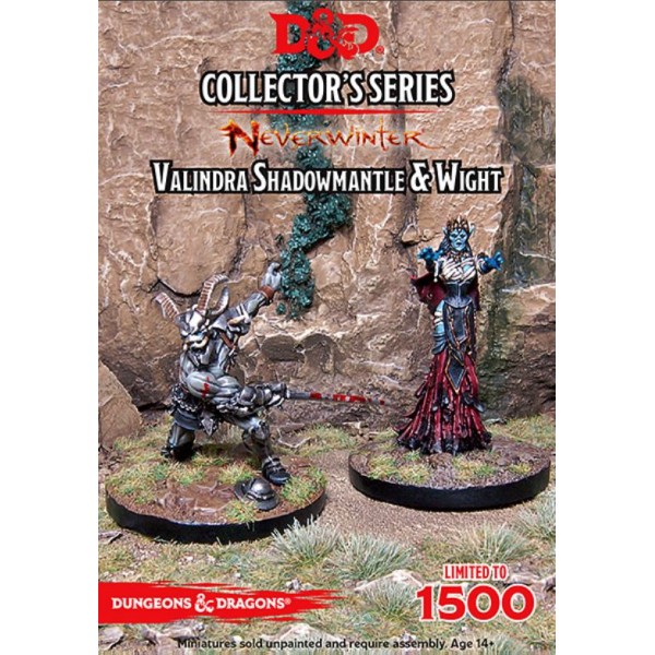Clearance - D&D - Collector's Series - Neverwinter - Valindra Shadomantle & Wight