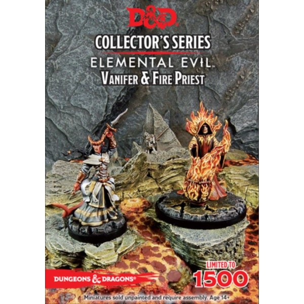 d d collector s series elemental evil vanifer fire priest