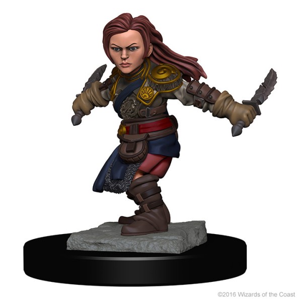 D&D - Nolzur's Marvelous Unpainted Minis: Halfling Female Rogue