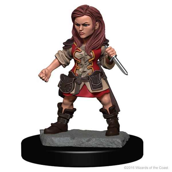 D&D - Nolzur's Marvelous Unpainted Minis: Halfling Female Rogue
