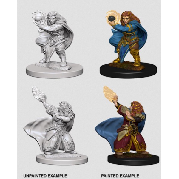 Clearance - D&D - Nolzur's Marvelous Unpainted Minis: Dwarf Female Wizard