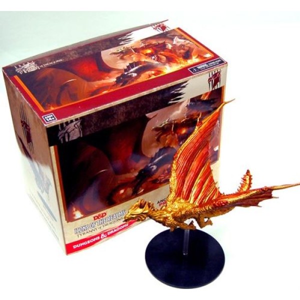 D&D Miniatures - Icons of the Realms Wave 1 - Brass Dragon - Premium Figure