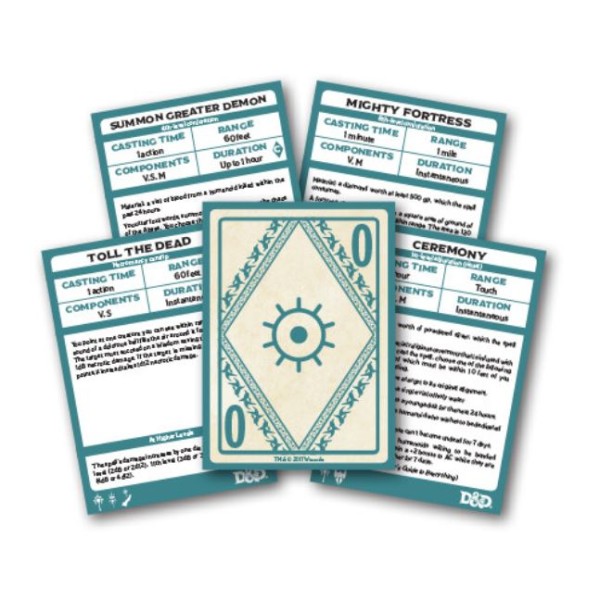 D&D - Spellbook Cards - Xanathars Deck