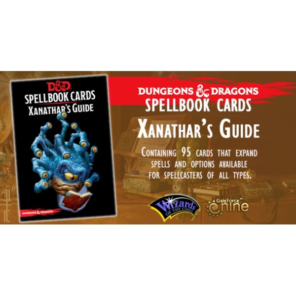 D&D - Spellbook Cards - Xanathars Deck