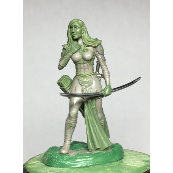 Dark Sword Miniatures - Elmore Masterworks - Female Elven Archer