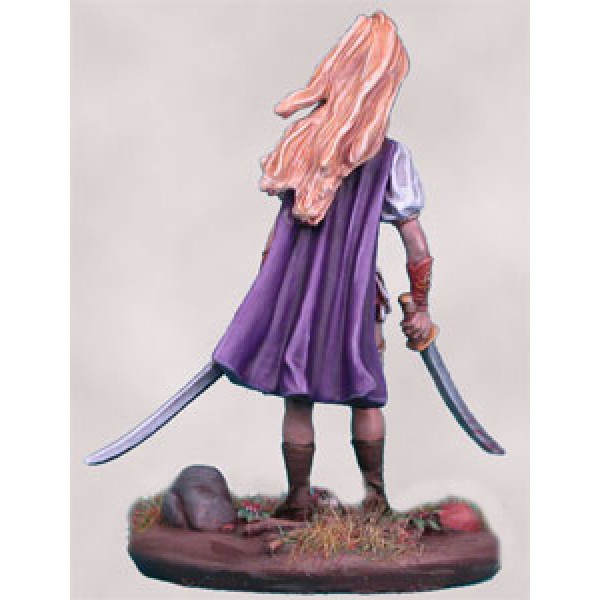 Dark Sword Miniatures - Parkinson Masterworks - Jinsu Babe - Female Dual Wield Warrior