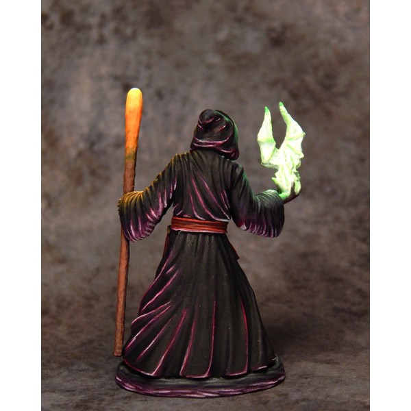 Dark Sword Miniatures - Easley Masterworks - Male Necromancer w/ Staff