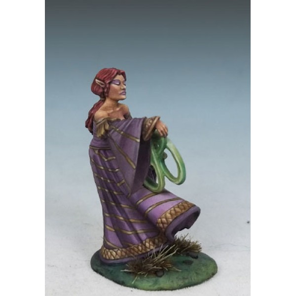 Dark Sword Miniatures - DiTerlizzi Masterworks - Ash Firefeather, Female Elven Mage