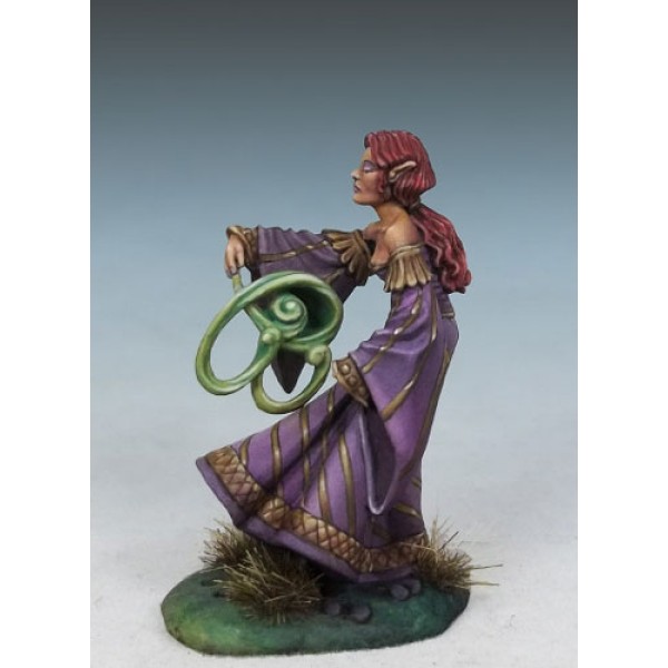 Dark Sword Miniatures - DiTerlizzi Masterworks - Ash Firefeather, Female Elven Mage