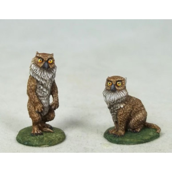 Dark Sword Miniatures - DiTerlizzi Masterworks - Owlbear and Cubs