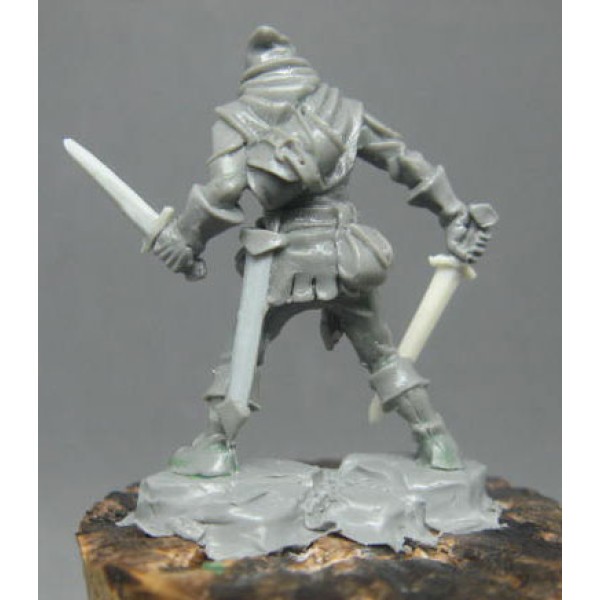 Dark Sword Miniatures - Visions in Fantasy - Male Dual Wield Rogue
