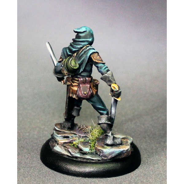 Dark Sword Miniatures - Visions in Fantasy - Male Dual Wield Rogue