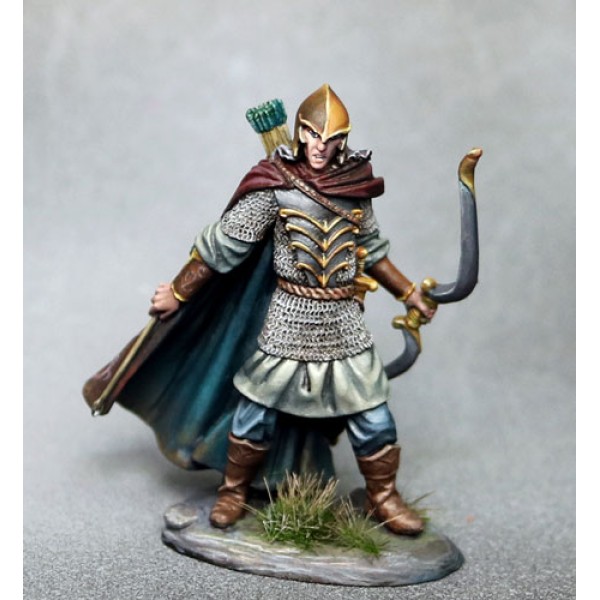 Dark Sword Miniatures - Visions in Fantasy - Male Elven Adventurer w/ Bow #2