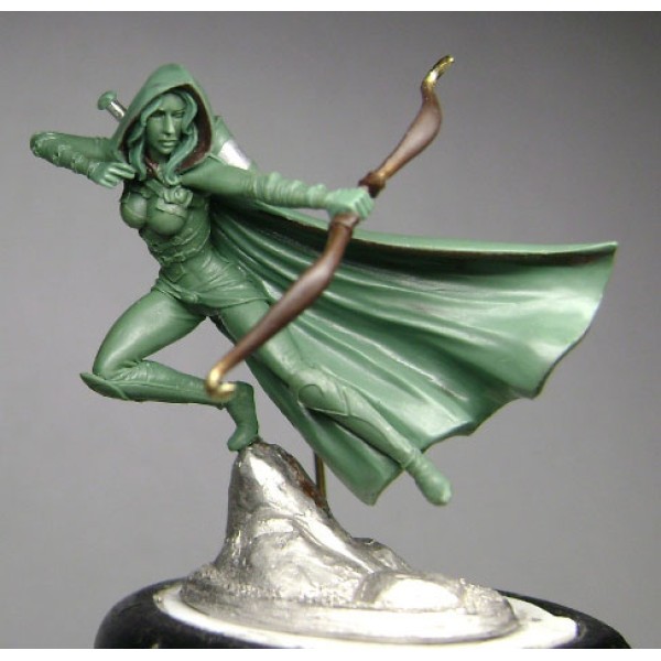 Dark Sword Miniatures - Visions in Fantasy - Female Rogue with Bow