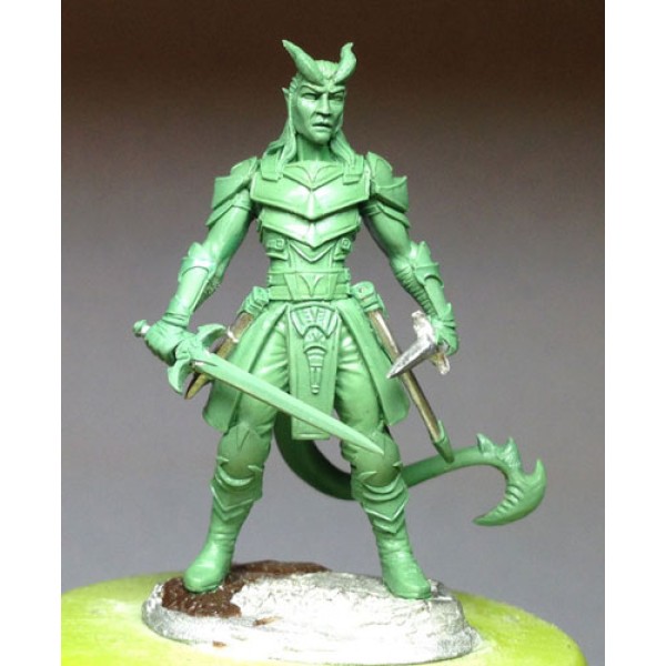 Dark Sword Miniatures - Visions in Fantasy - Male Demonkin Rogue