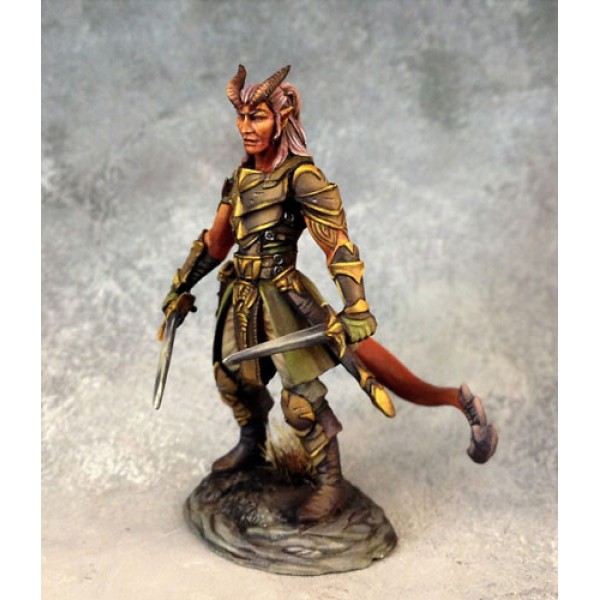 Dark Sword Miniatures - Visions in Fantasy - Male Demonkin Rogue