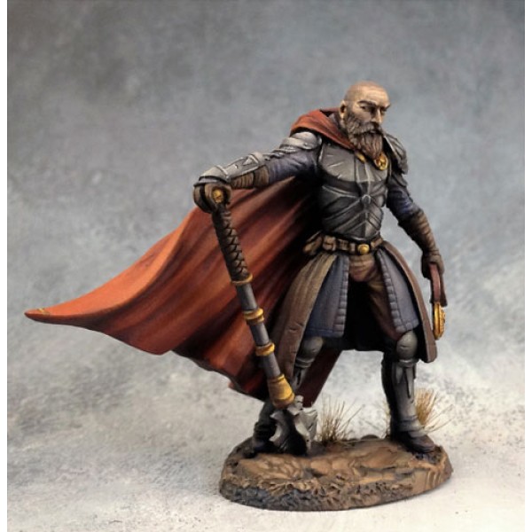 Dark Sword Miniatures - Visions in Fantasy - Male Cleric w/ Mace