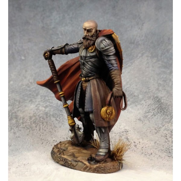 Dark Sword Miniatures - Visions in Fantasy - Male Cleric w/ Mace