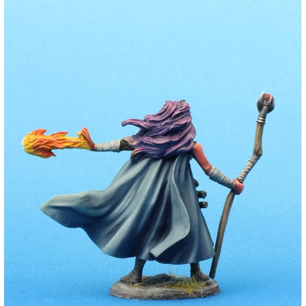 Dark Sword Miniatures - Visions in Fantasy - Female Demonkin Mage