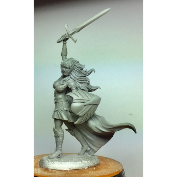 Dark Sword Miniatures - Visions in Fantasy - Female Warrior w/ Sword & Shield
