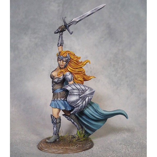 Dark Sword Miniatures - Visions in Fantasy - Female Warrior w/ Sword & Shield